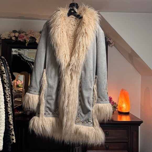 Spell Jackets & Blazers - Spell & The Gypsy Collective Joplin Shearling / Penny Lane Jacket M/L